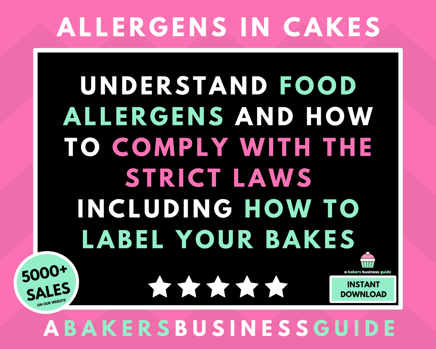 Understand Food Allergens and How to Comply with the Strict Laws, Including How To Label Your Bakes